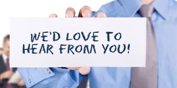Customer feedback
